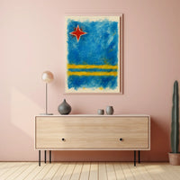 Abstract Flag Design Abstract Poster