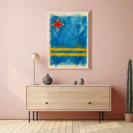 Abstract Flag Design Abstract Poster