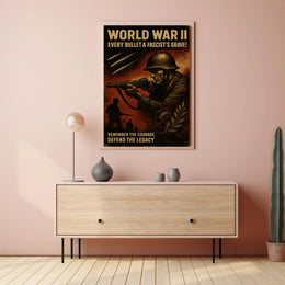 Every Bullet a Fascist's Grave Poster