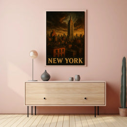 New York Skyline Poster