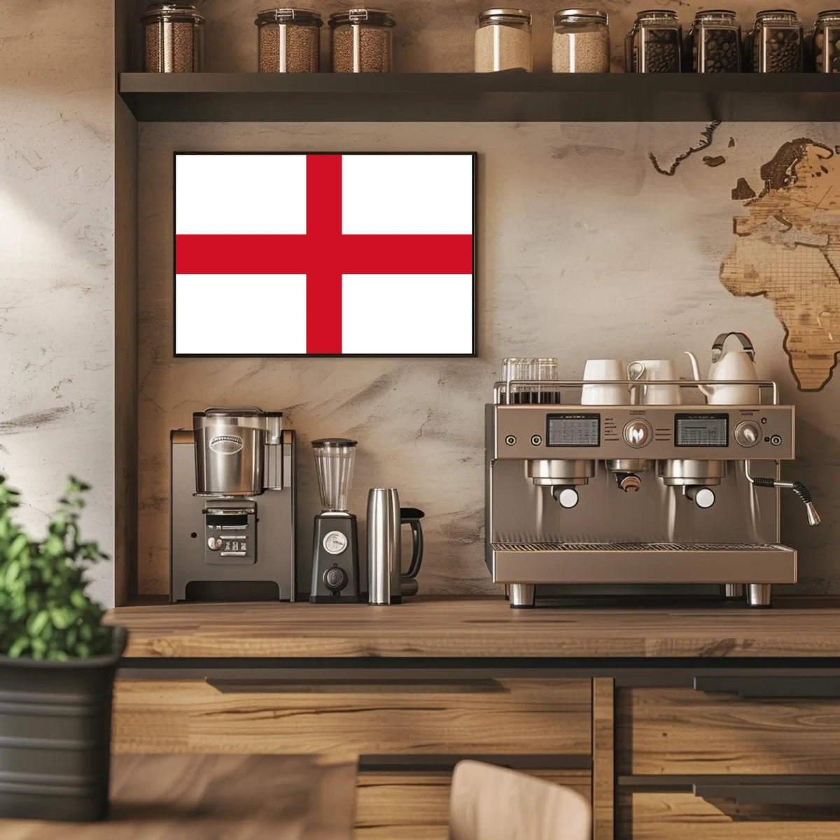 England Flag Poster