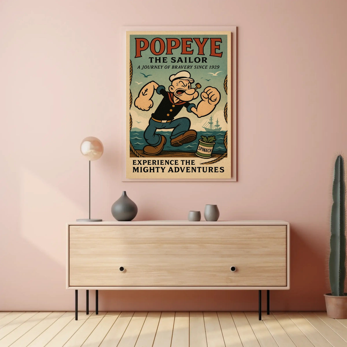 Popeye 1929 Art Poster POP-25
