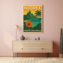 Moorea French Polynesia Poster