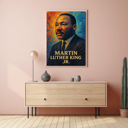 Martin Luther King Jr. Visionary Poster