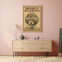 Brooklyn Atlantics Baseball Team Poster