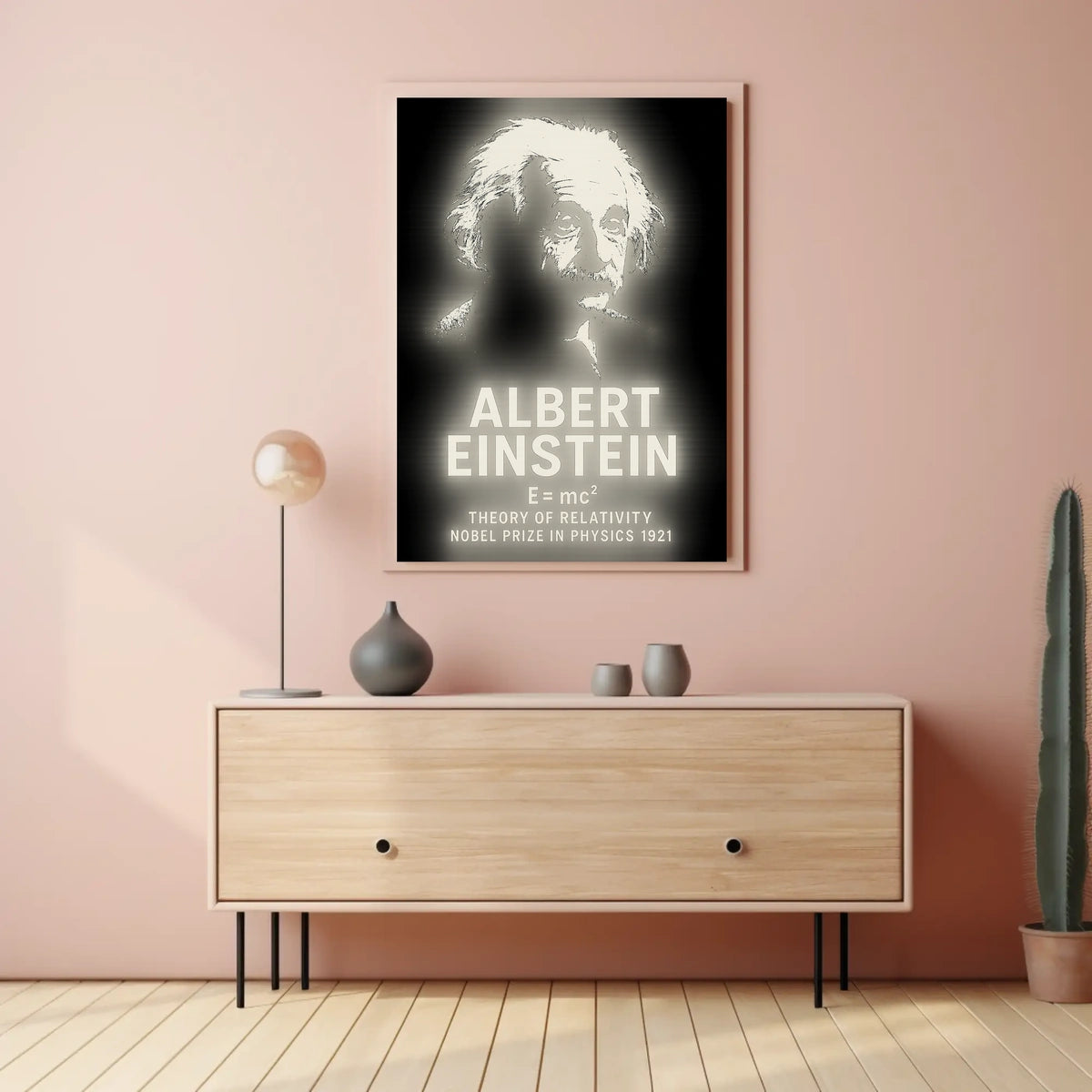 Albert Einstein Theory Of Relativity Poster