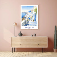Santorini, Greece Poster PosterGoat