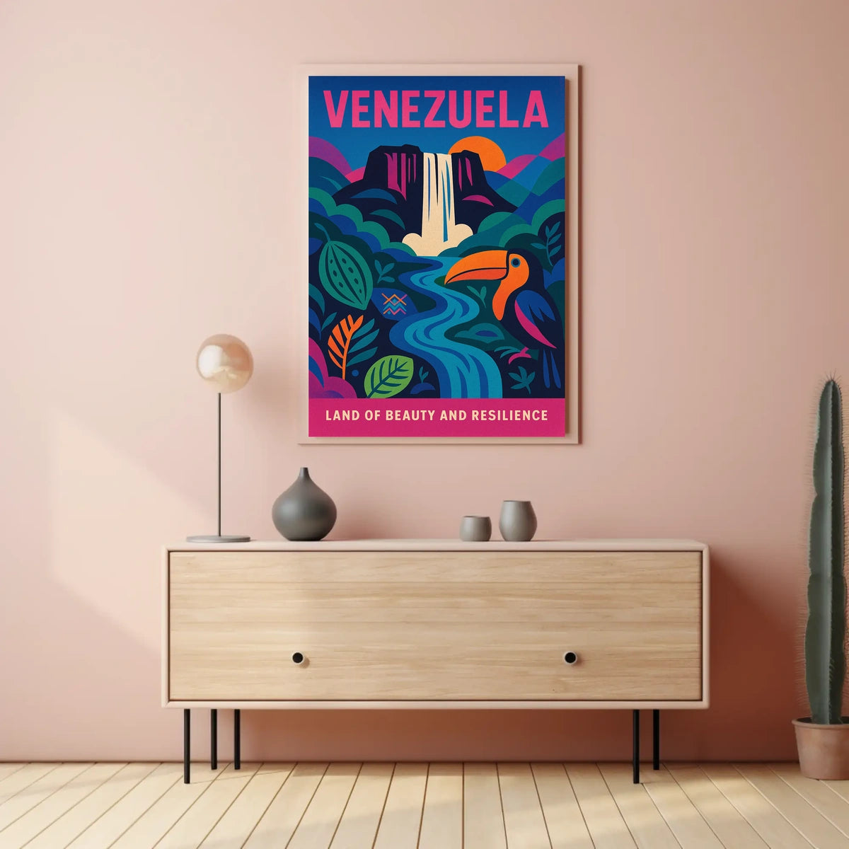 Venezuela Land Of Beauty And Poster