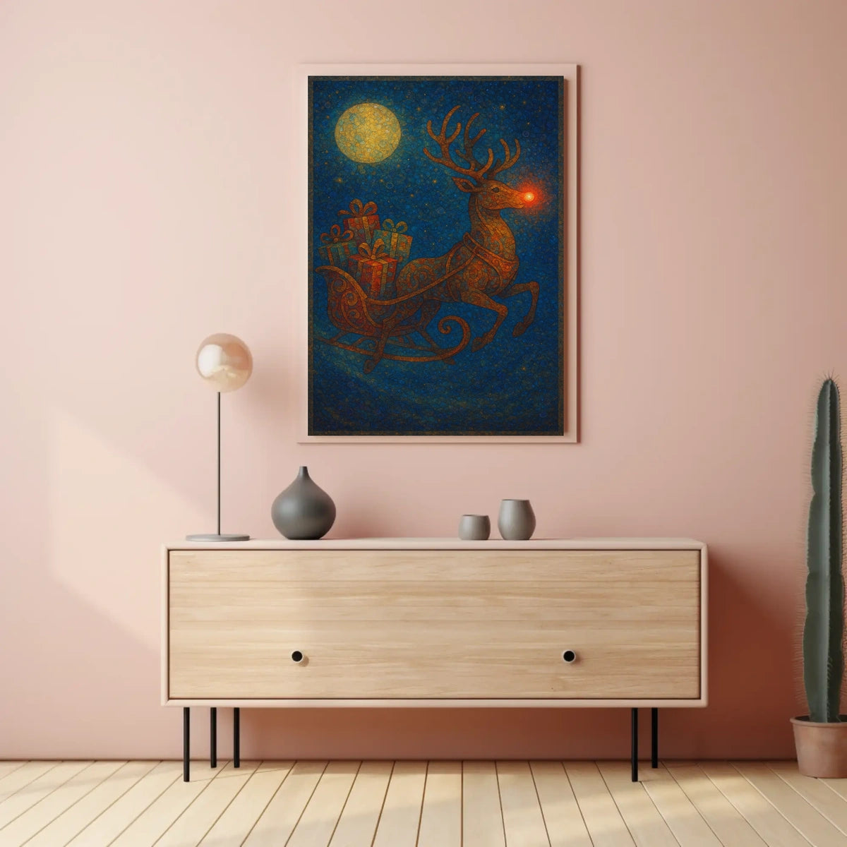 RudolphS Starry Night Poster