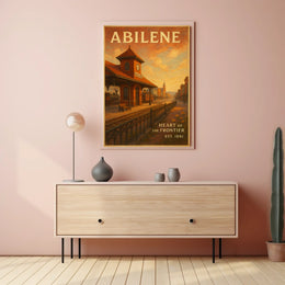 Abilene Heart of the Frontier Poster