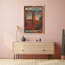 Worcester, Massachusetts Poster