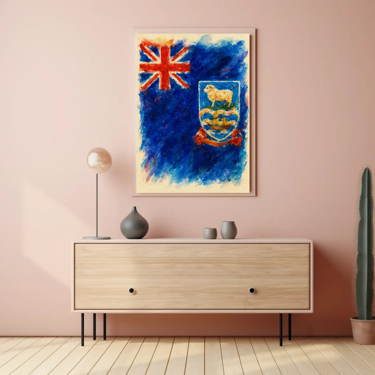 The Falkland Islands Flag Poster