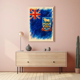 The Falkland Islands Flag Poster