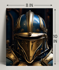 The KnightS Armor Poster PosterGoat