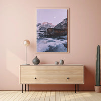 Serene Alpine Twilight Escape Landscape National Park Poster