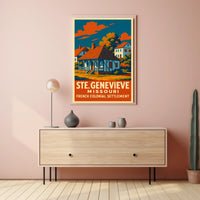Ste. Genevieve French Colonial Poster