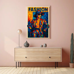 Vibrant Fashion Mosaic Poster