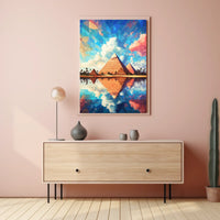 Great Pyramids of Egypt Cultural or Heritage Poster