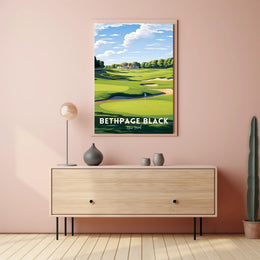 Bethpage Black Golf Course Sports Poster