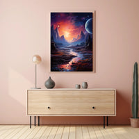 Celestial Landscape Poster PosterGoat