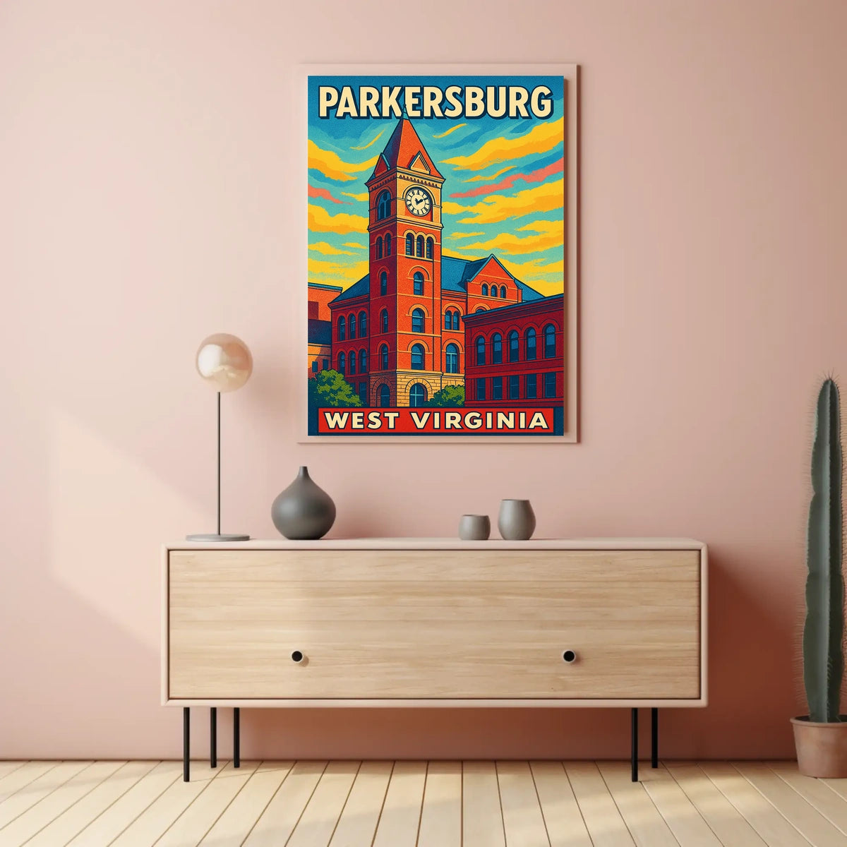Parkersburg, West Virginia Poster
