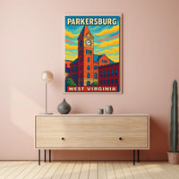 Parkersburg, West Virginia Poster