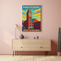 Parkersburg, West Virginia Poster