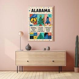 Discover Alabama Poster