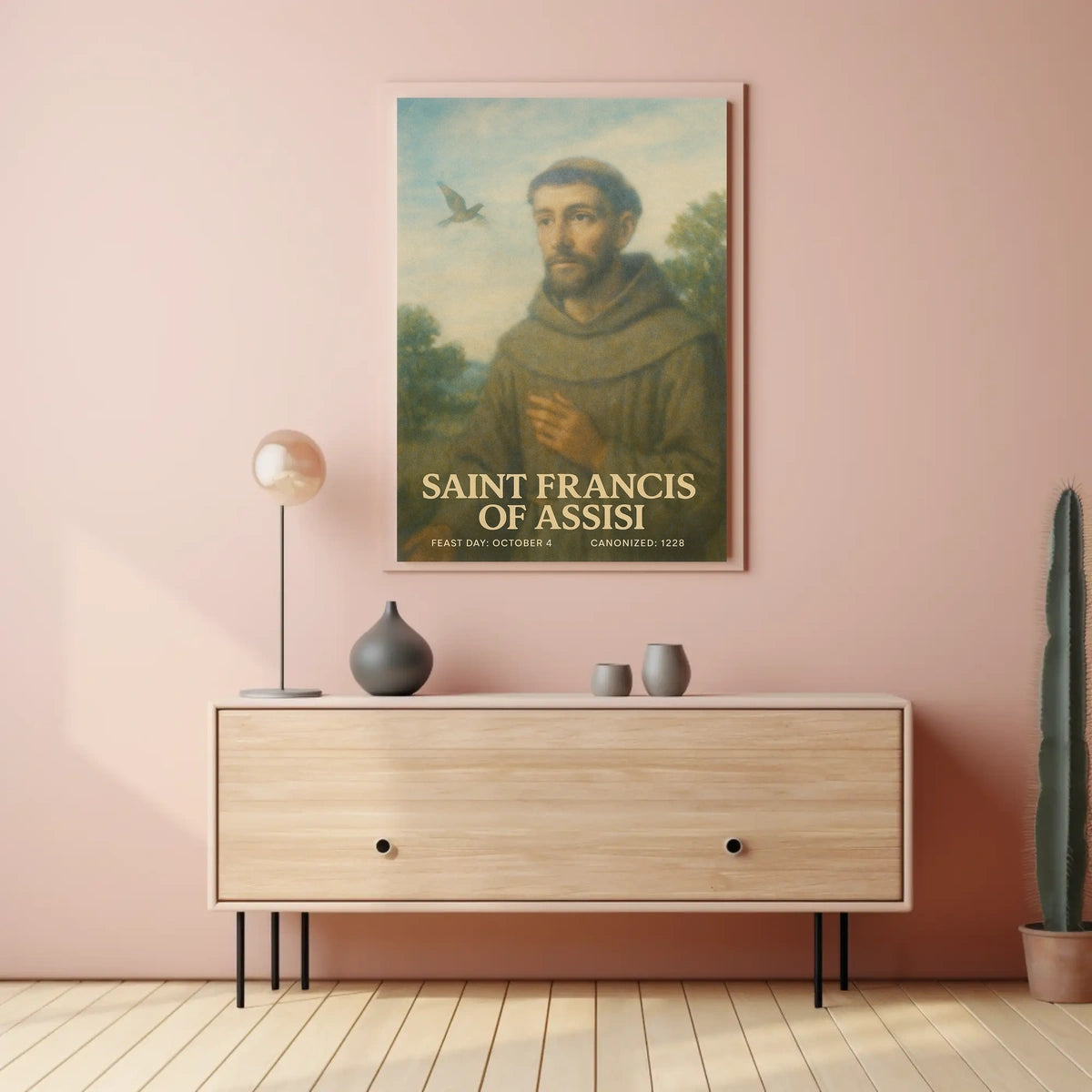 Saint Francis Of Assisi Poster