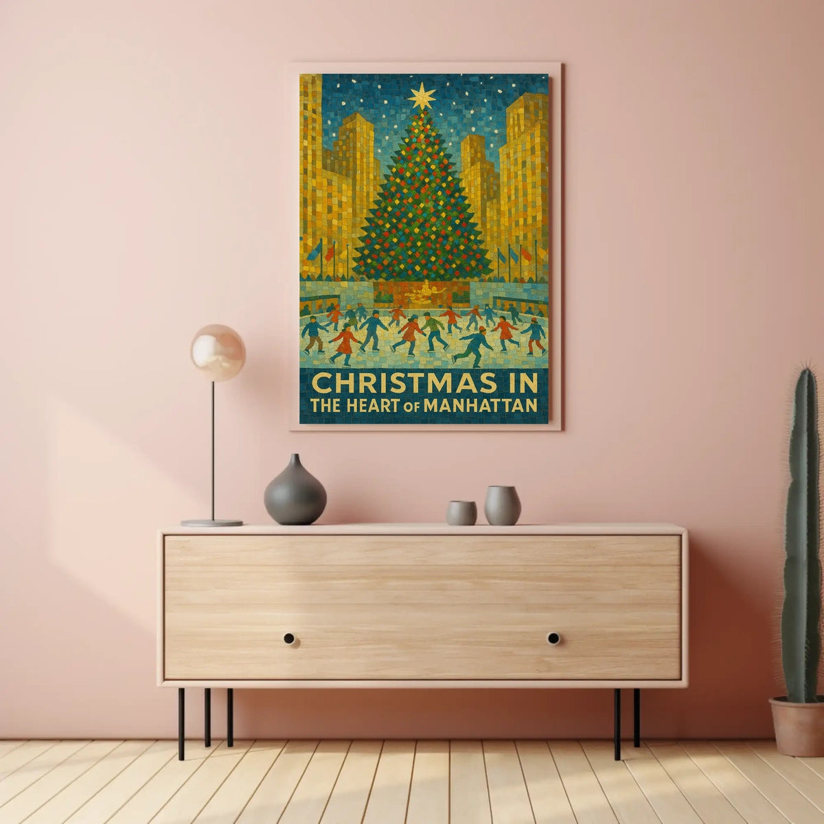 Christmas In The Heart Of Manhattan Poster