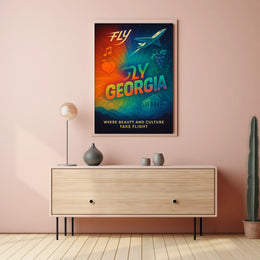 Fly Georgia Poster