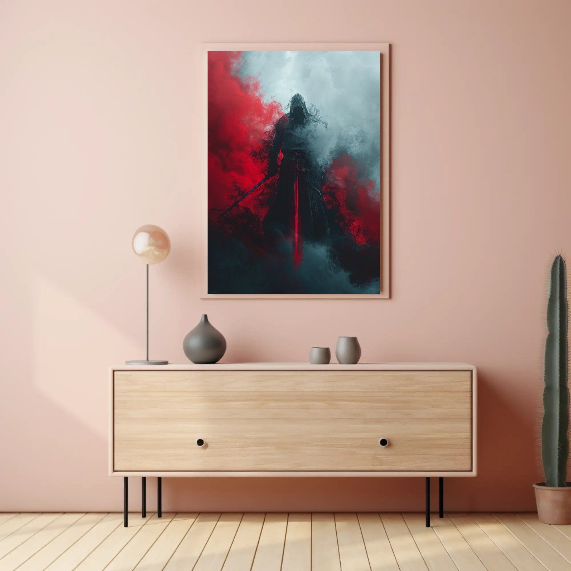 The Enigmatic Warrior Poster PosterGoat