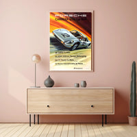Porsche Carrera GTS Typ 904 Racing Achievements Poster