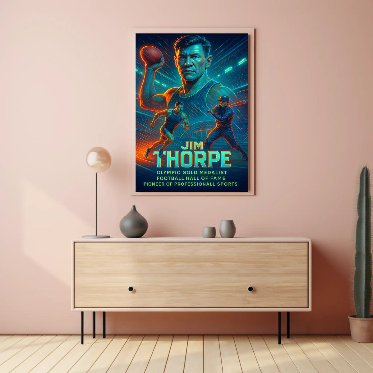 Celebrating a Sports Legend Poster