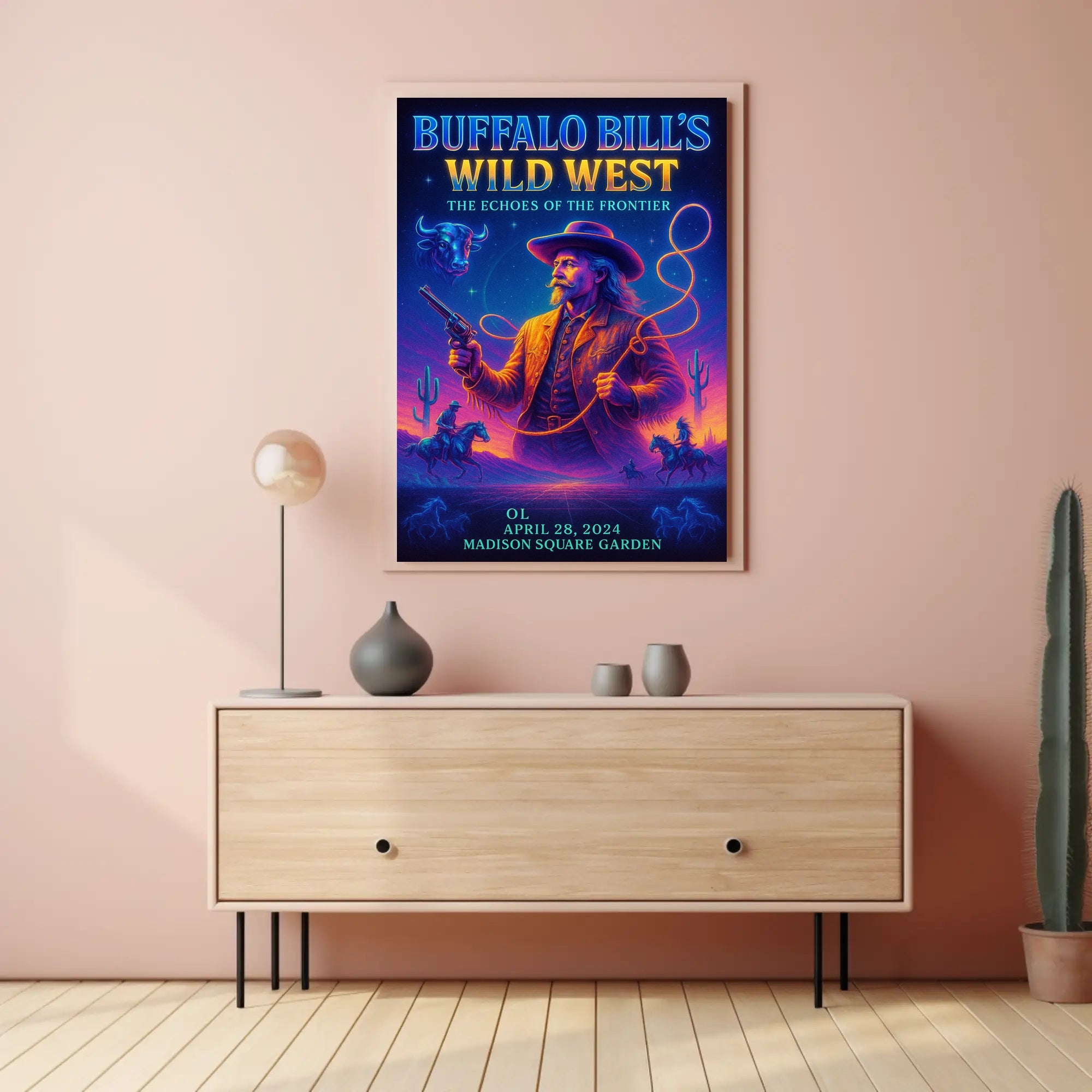 Buffalo Bill's Wild West Show Poster Art Print PosterGoat