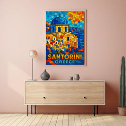 Santorini, Greece Poster