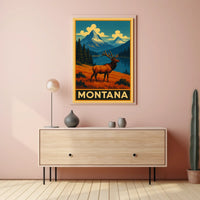 Montana Wilderness Poster