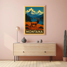 Montana Wilderness Poster