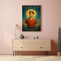 St. Carlo Acutis Patron Saint Of The Poster