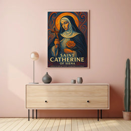 Saint Catherine of Siena Poster