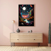 Cosmic Landscape Poster PosterGoat