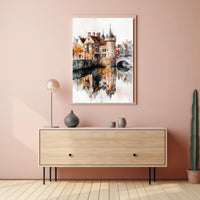 Belgium Ghent Gravensteen Castle View Poster