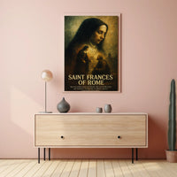 Saint Frances Of Rome Poster