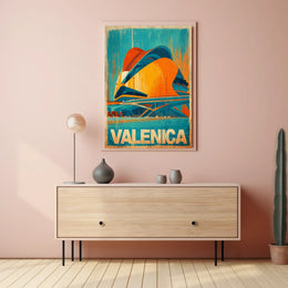 Valencia Architecture Poster