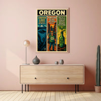 Discover Oregon Poster