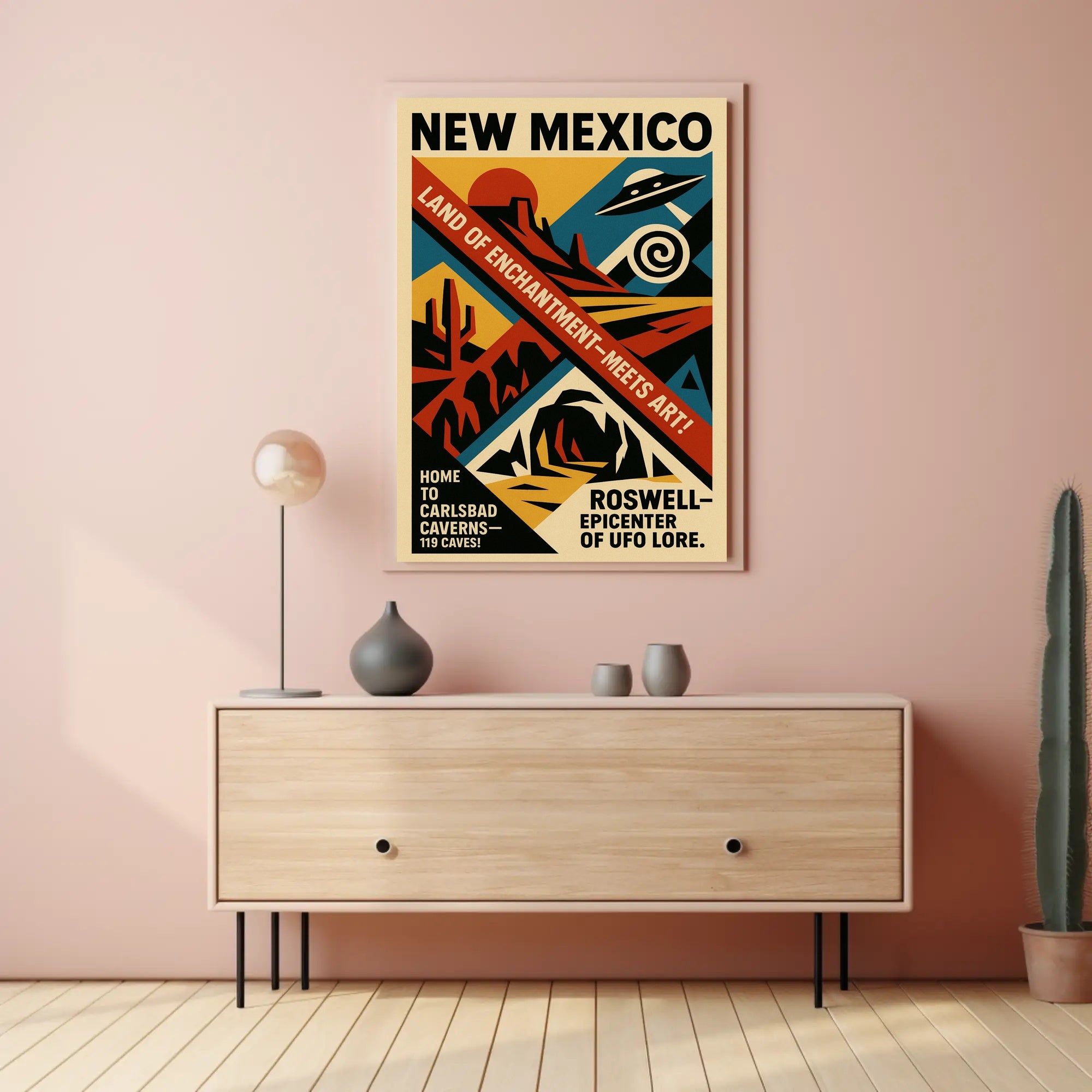 New Mexico Land of Enchantment Poster
