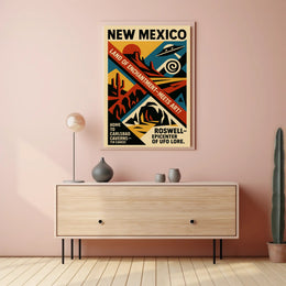 New Mexico Land of Enchantment Poster