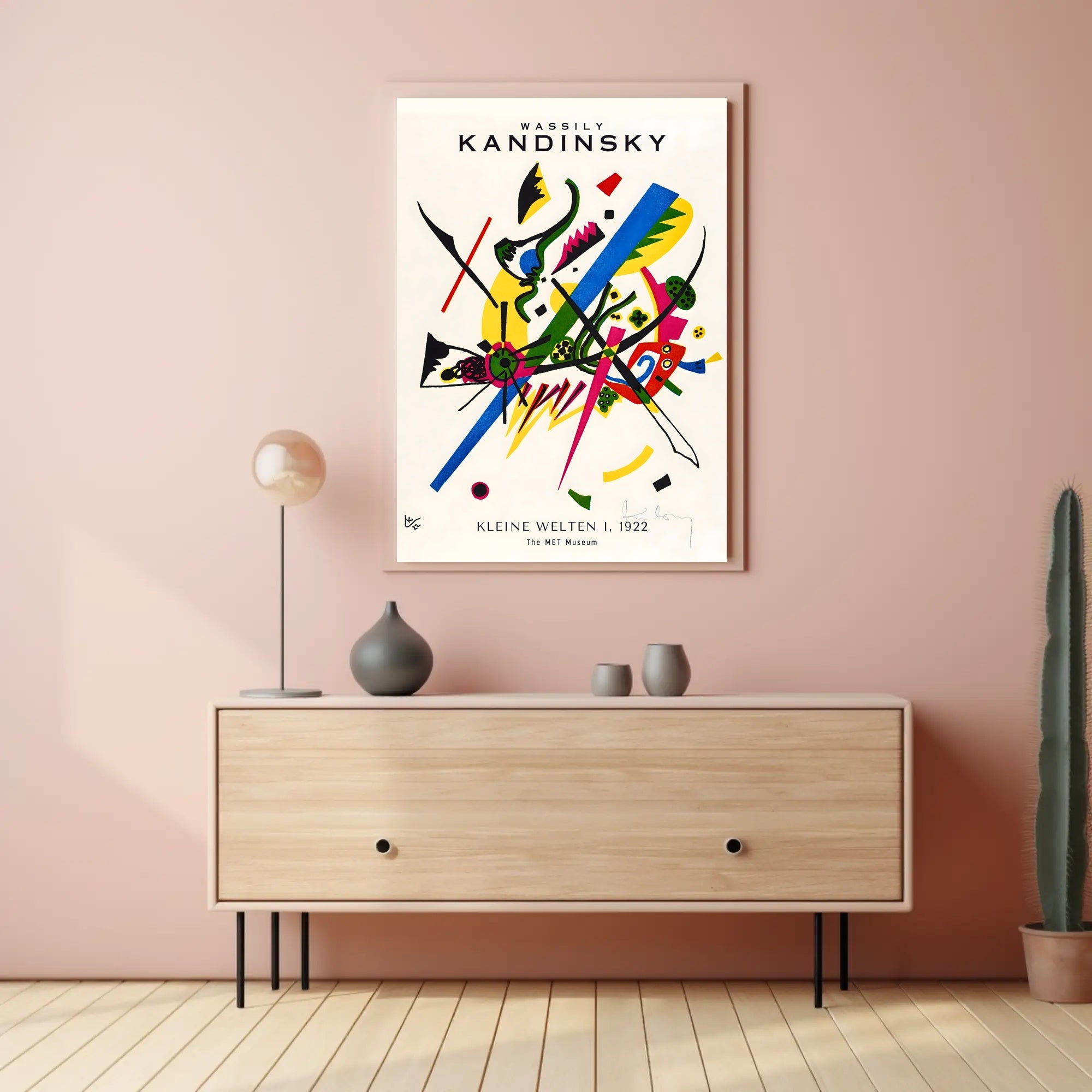 Wassily Kandinsky Kleine Welten I Poster