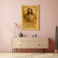 Jesus Christ Artistic Portrait Poster