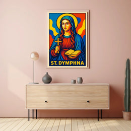 St. Dymphna Poster